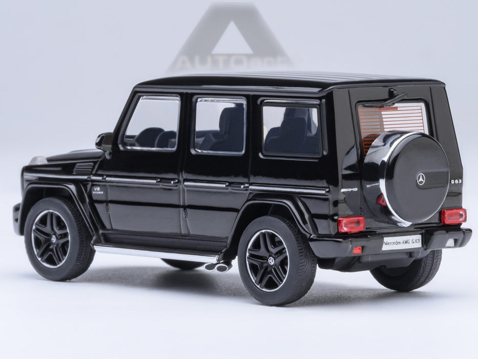 2017 Mercedes-Benz AMG G 63 Black 1/64 Diecast Model Car by Autoart