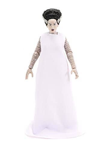 The Bride of Frankenstein 6" Moveable Figurine with Chains and Alternate Head and Hands "Universal Monsters" Series by Jada