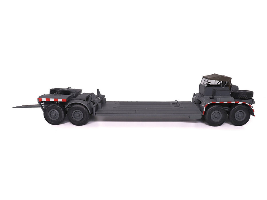 SD.AH. 116 22-Ton Tank Transporter Gray "German Army" 1/43 Diecast Model by Militaria Die Cast