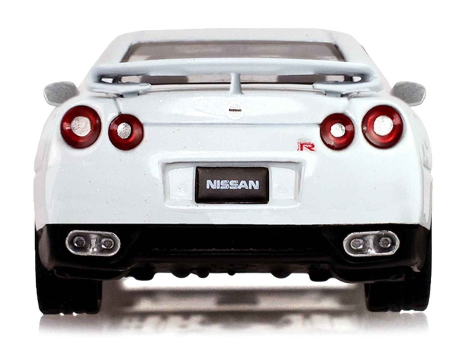 2007 Nissan GT-R (R35) Pearl White with Gold Wheels "Tokyo Torque" Series 10 1/64 Diecast Model Car by Greenlight