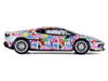 Lamborghini Temerario "Keith Haring Livery" White with Graphics 1/64 Diecast Model car by Trends Hobby