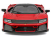 Ferrari F80 Red with Black Top "Race + Play" Series 1/24 Diecast Model Car by Bburago