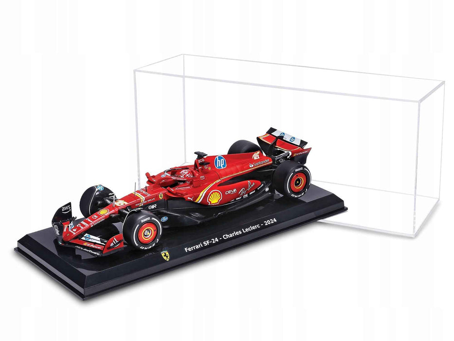 Ferrari SF-24 #16 Charles Leclerc Formula One F1 World Championship (2024) "Formula Racing" Series 1/24 Diecast Model Car by Bburago