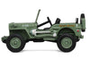 1942 Willy's MB Jeep Olive Green "America 250 Edition" "Anniversary Collection" Series 18 1/64 Diecast Model Car by Greenlight