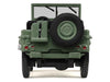 1942 Willy's MB Jeep Olive Green "America 250 Edition" "Anniversary Collection" Series 18 1/64 Diecast Model Car by Greenlight