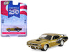 1971 Plymouth Hemi 'Cuda Gold Metallic with Black Accents "America 250 Edition" "Anniversary Collection" Series 18 1/64 Diecast Model Car by Greenlight