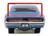 1969 Dodge Charger Daytona Blue with Red Stripes "America 250 Edition" "Anniversary Collection" Series 18 1/64 Diecast Model Car by Greenlight