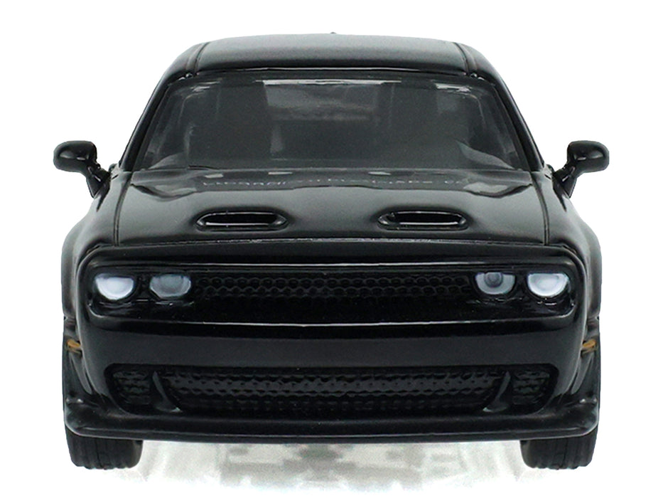 2017 Dodge Challenger SRT Hellcat Widebody Black "Black Bandit" Series 31 1/64 Diecast Model Car by Greenlight