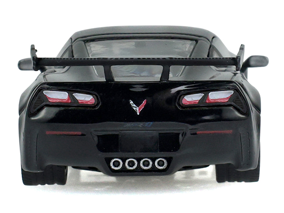 2019 Chevrolet Corvette ZR1 Black "Black Bandit" Series 31 1/64 Diecast Model Car by Greenlight