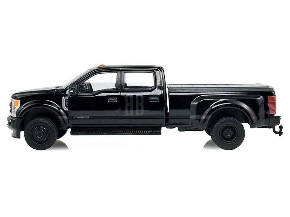 2020 Ford F-450 XL Super Duty Pickup Truck Black "Black Bandit" Series 31 1/64 Diecast Model Car by Greenlight