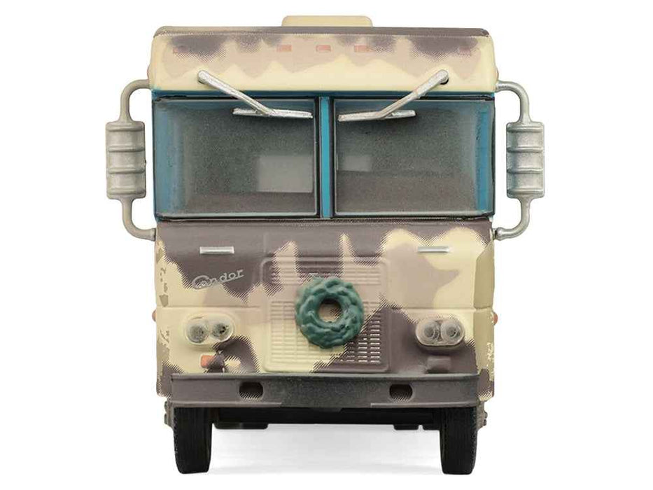 1972 Condor II RV (Recreational Vehicle) "Going on Vacation" Evergreen (Weathered) "Hobby Exclusive" Series 1/64 Diecast Model Car by Greenlight