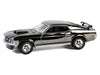 1969 Ford Mustang Boss 429 Silver Chrome Edition with Black Stripes "John Wick" (2014) Movie "Hobby Exclusive" Series 1/64 Diecast Model Car by Greenlight