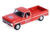1969 Ford F-250 Pickup Truck Red and 1969 Chevrolet Camaro Z28 "Dan Fletcher" Orange with White Hood "NHRA Safety Team" with Enclosed Car Trailer "Racing Hitch & Tow" Series 6 1/64 Diecast Model Cars by Greenlight