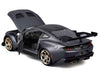 2025 Ford Mustang GTD Dark Gray Metallic with Black Top "Special Edition" Series 1/18 Diecast Model Car by Maisto