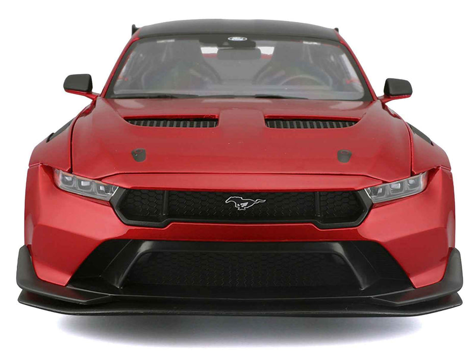 2025 Ford Mustang GTD Red Metallic with Black Top "Special Edition" Series 1/18 Diecast Model Car by Maisto