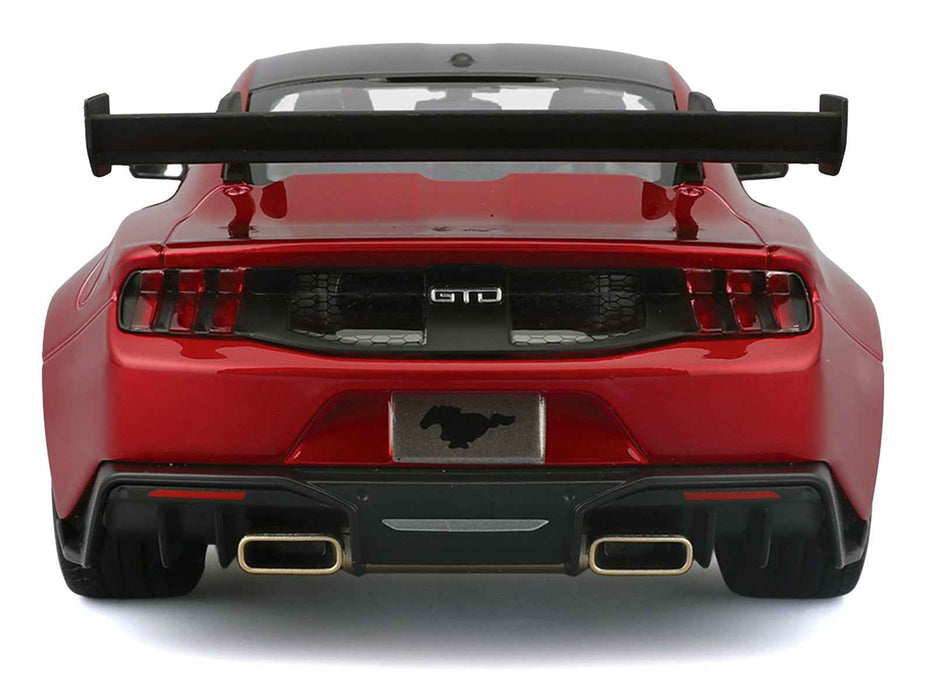 2025 Ford Mustang GTD Red Metallic with Black Top "Special Edition" Series 1/18 Diecast Model Car by Maisto