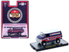 1976 Chevrolet G10 Van "Freedom '76" Dark Blue with White Top and Red and White Graphics Limited Edition to 7766 pieces 1/64 Diecast Model Car by M2 Machines