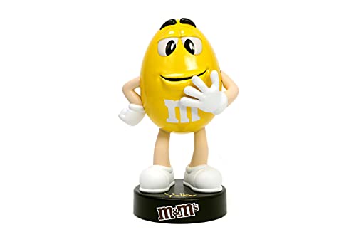 Yellow M&M's 5.25" Diecast Figurine "Metalfigs" Series by Jada