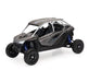 Polaris RZR Pro R UTV Silver Metallic and Black 1/18 Diecast Model by New Ray - Miniature Motors