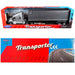 Kenworth T2000 Truck Silver Metallic with Gray Container "Transporter" Series 1/32 Diecast Model by Welly