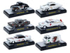 "Auto-Thentics" 6 piece Set Release S154 IN DISPLAY CASES Limited Edition 1/64 Diecast Model Cars by M2 Machines