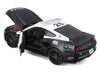 2015 Ford Mustang GT 5.0 "Police" Black and White "Authority" Series 1/24 Diecast Model Car by Maisto