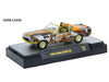 "Auto Meets" Set of 6 Cars IN DISPLAY CASES Release S60 Limited Edition 1/64 Diecast Model Cars by M2 Machines