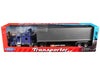 Kenworth W900 Truck Blue with Gray Container 1/32 Diecast Model by Welly