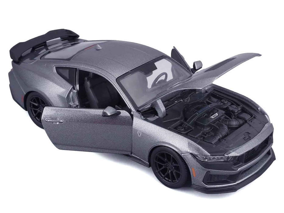 2024 Ford Mustang Dark Horse Dark Gray Metallic "Special Edition" Series 1/24 Diecast Model Car by Maisto