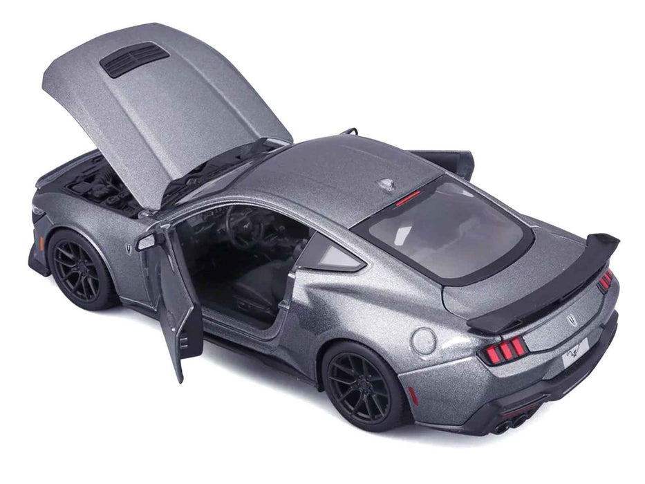 2024 Ford Mustang Dark Horse Dark Gray Metallic "Special Edition" Series 1/24 Diecast Model Car by Maisto