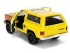 1980 Chevrolet K5 Blazer "SpongeBob Star" Livery Yellow "SpongeBob SquarePants" (1999-Current) TV Series "Hollywood Rides" Series 1/32 Diecast Model Car by Jada