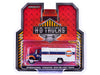 International Durastar 4400 Delivery Truck "Gulf Oil" Dark Blue and White "H.D. Trucks" Series 25 1/64 Diecast Model Car by Greenlight - Miniature Motors