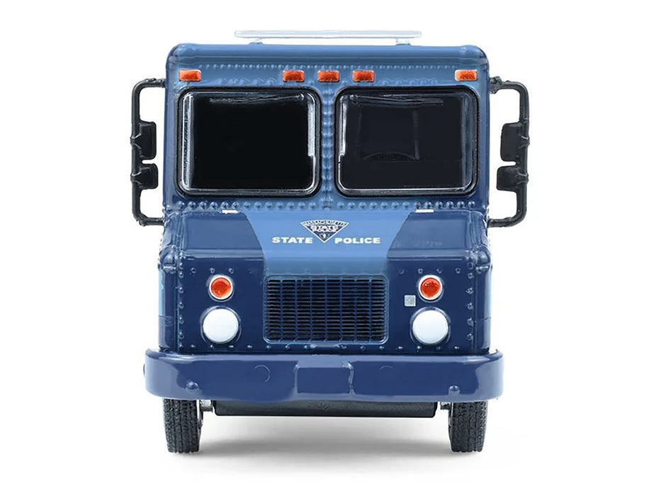 2019 Step Van "Massachusetts State Police Underwater Recovery Unit" Blue Two-Tone "H.D. Trucks" Series 26 1/64 Diecast Model Car by Greenlight