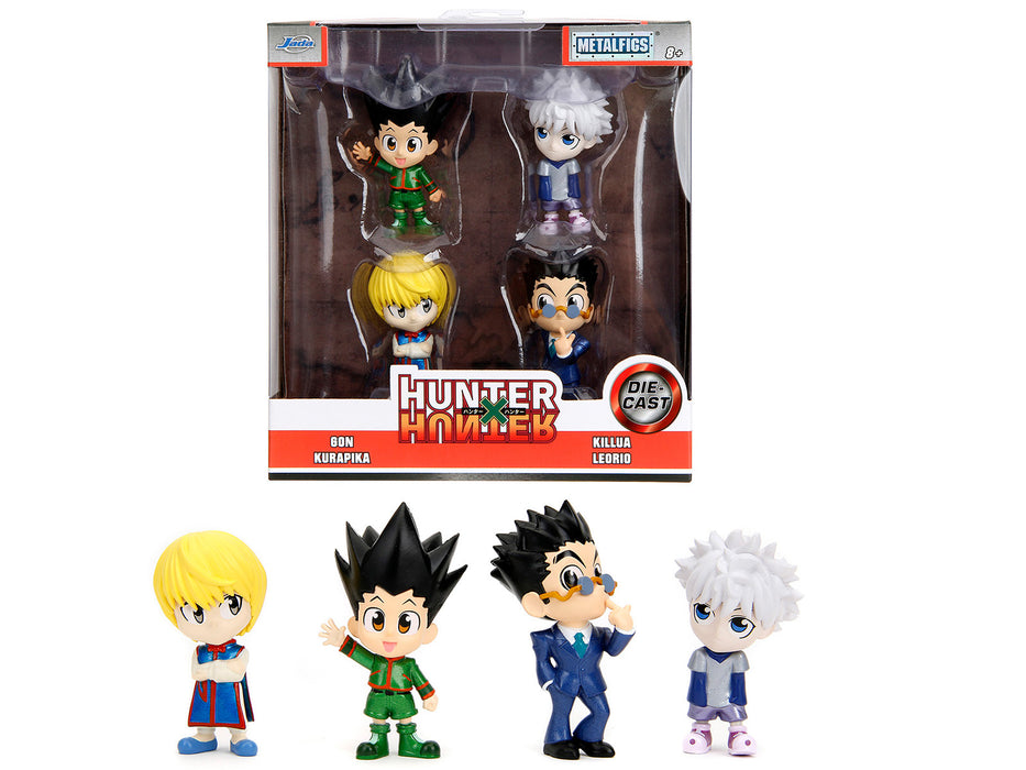 Set of 4 Diecast Figures "Hunter Hunter" (2011-2014) TV Series "Metalfigs" Series Diecast Models by Jada