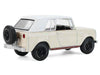 1967 International Scout 800 Sportop Cream with Brown Stripes and White Top "All Terrain" Series 17 1/64 Diecast Model Car by Greenlight