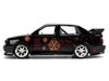 Volkswagen Jetta Black with Graphics "Fast & Furious Remix - 25th Anniversary" Series 1/32 Diecast Model Car by Jada