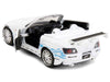 2001 Honda S2000 Convertible White with Graphics "Fast & Furious Remix - 25th Anniversary" Series 1/32 Diecast Model Car by Jada