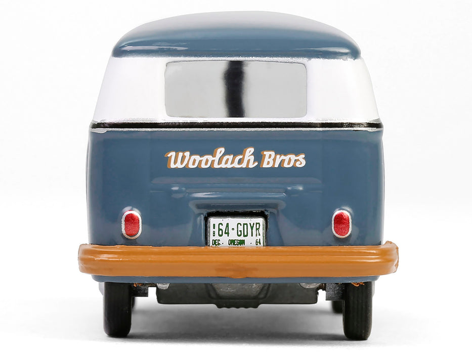 1964 Volkswagen Panel Van "Goodyear" Gray and White with Tan Graphics "Club Vee-Dub" Series 20 1/64 Diecast Model Car by Greenlight