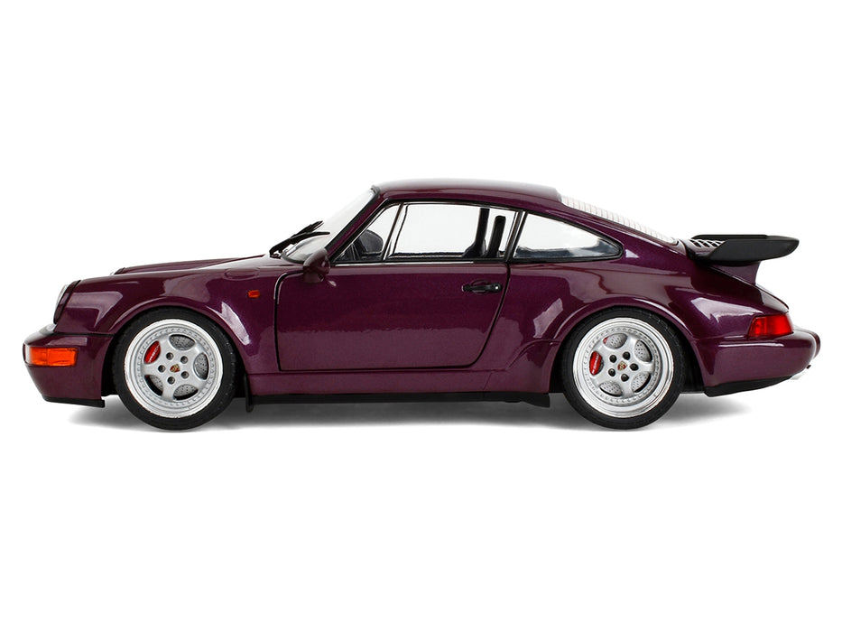 Porsche 911 3.6 Turbo Purple Metallic "Pink Slips" Series 1/18 Diecast Model Car by Jada
