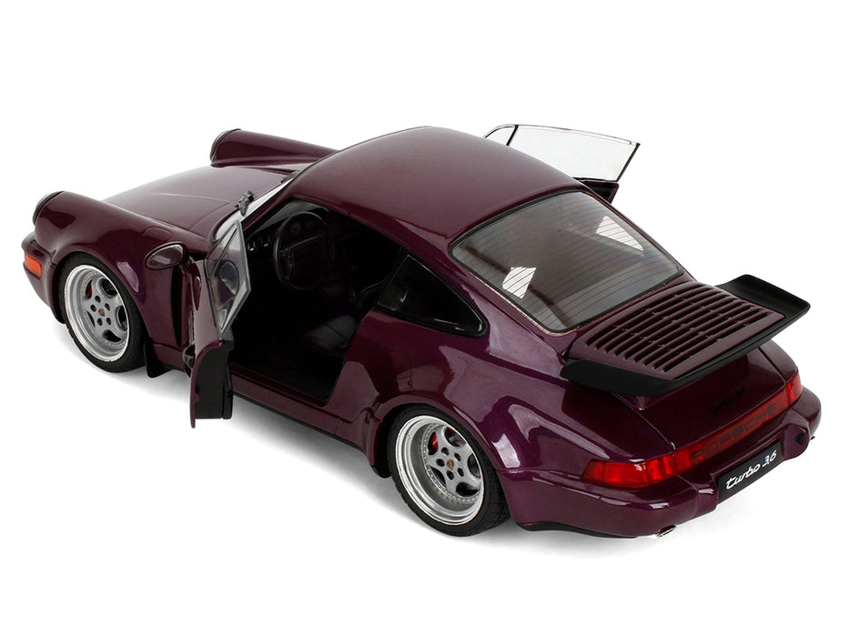 Porsche 911 3.6 Turbo Purple Metallic "Pink Slips" Series 1/18 Diecast Model Car by Jada