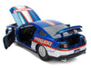 2010 Ford Mustang GT "Rekudo" Blue Metallic with Red and Silver Stripes "Bigtime Muscle" Series 1/24 Diecast Model Car by Jada
