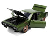 1972 Plymouth GTX Green Metallic with Matt Black Hood and Gold Stripes "Bigtime Muscle" Series 1/24 Diecast Model Car by Jada