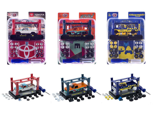 Model Kit 3 piece Car Set Release #88 Limited Edition to 4800 pieces Worldwide 1/64 Diecast Models by M2 Machines