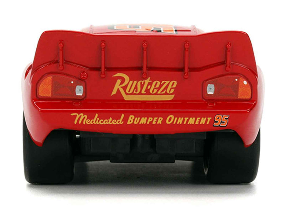Lightning McQueen #95 Red "Cars" (2006) Movie "Hollywood Rides" Series 1/32 Diecast Model Car by Jada