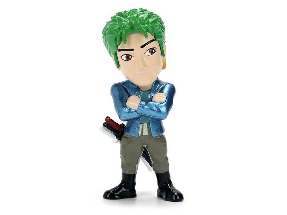 Set of 4 Diecast Figures "One Piece" (2023-Current) TV Series "Metalfigs" Series Diecast Models by Jada