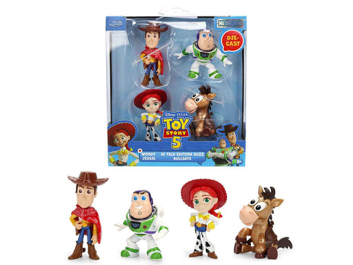Set of 4 Diecast Figures "Toy Story 5" (2026) Movie "Metalfigs" Series Diecast Models by Jada