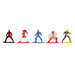 Set of 12 Diecast Figures "Spider-Man" Franchise "Nano Metalfigs" Series Diecast Models  by Jada