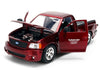 Ford F-150 SVT Lightning Pickup Truck Red Color Brush Finish "The Fast and the Furious" (2001) Movie "25 Years of Fast & Furious" Series 1/24 Diecast Model Car by Jada