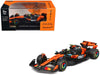 McLaren MCL39 #4 Lando Norris Winner Formula One F1 "Australian GP" (2025) with Display Case "Race" Series 1/43 Diecast Model Car by Bburago