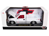 1993 Chevrolet C1500 SS 454 Pickup Truck White with Red Interior Limited Edition to 9600 pieces Worldwide 1/24 Diecast Model Car by M2 Machines
